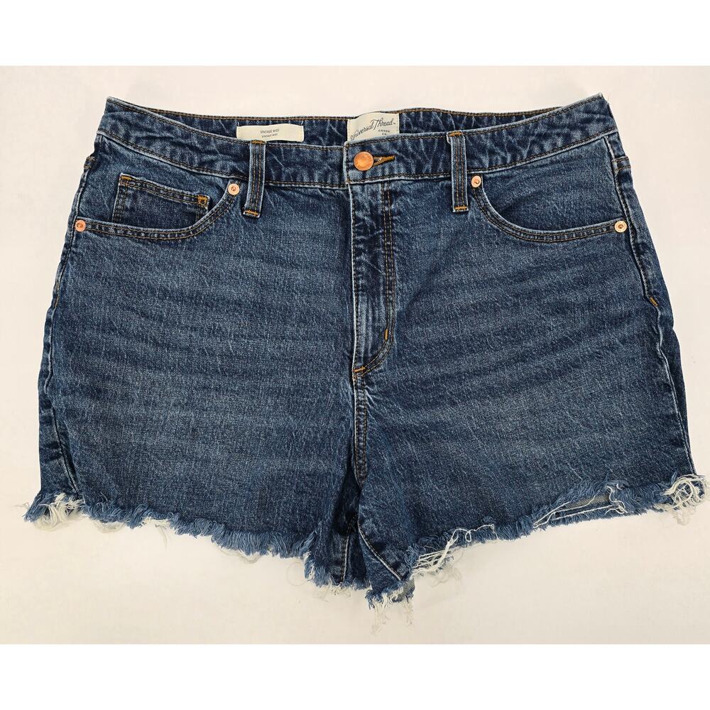 Universal Thread Vintage Cutoff Denim Midi Jean Shorts
